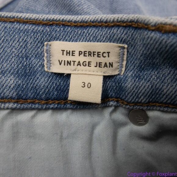 NEW Madewell The Perfect Vintage Jean in Coffey Wash: Worn-In Edition, 30 - Picture 15 of 16